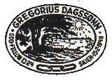 Seglet til loge nr. 24 Gregorius Dagssønn.